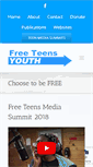 Mobile Screenshot of freeteensyouth.org